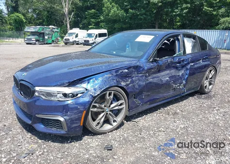 2020 BMW M550I xDrive z USA, uszkodzony, nr VIN WBAJS7C05LCE65234